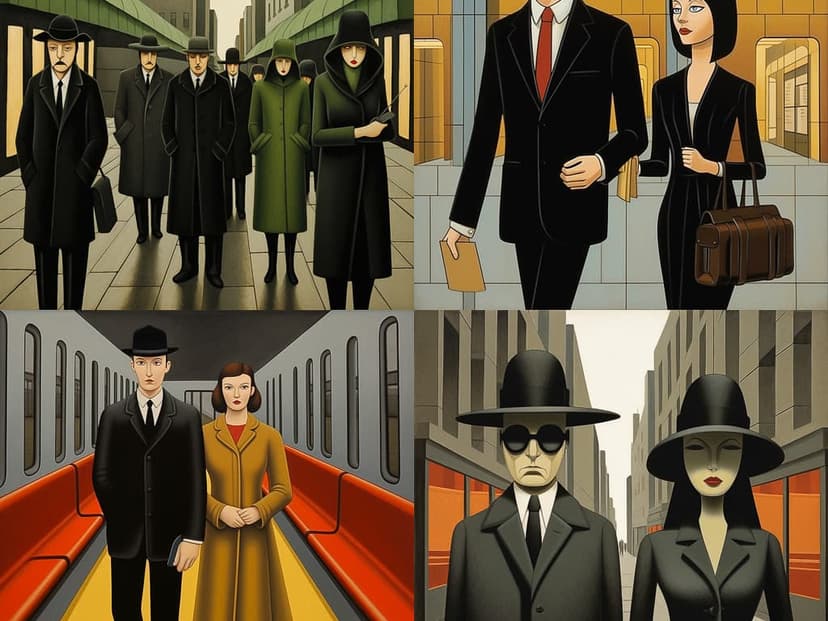 Mid-Century Modern Illustration