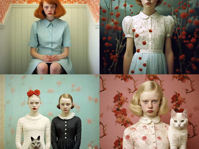 Surreal Vintage Portraiture