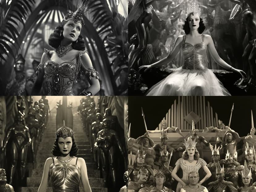 Vintage Cinematic Glamour
