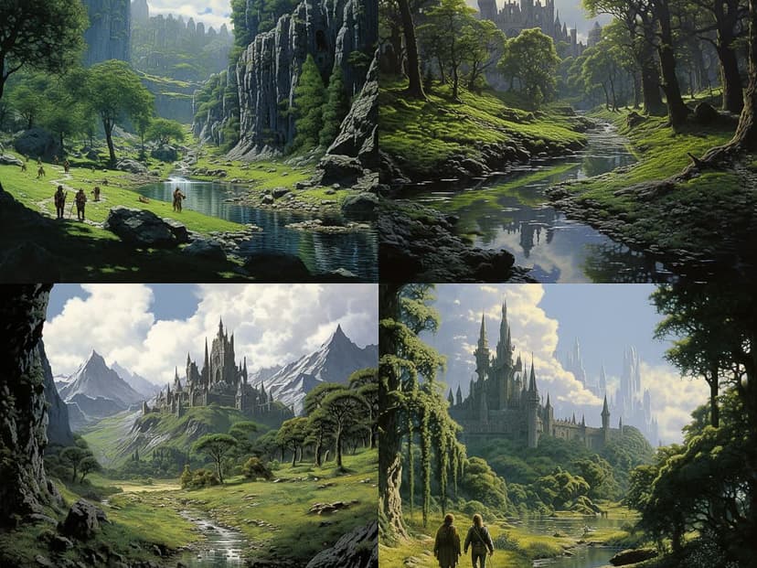 Fantasy Landscape Realism
