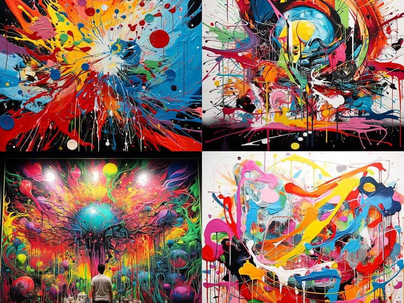 Dynamic Abstract Expressionism