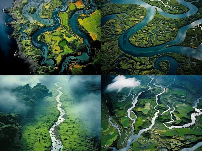 Aerial Landscape Abstraction