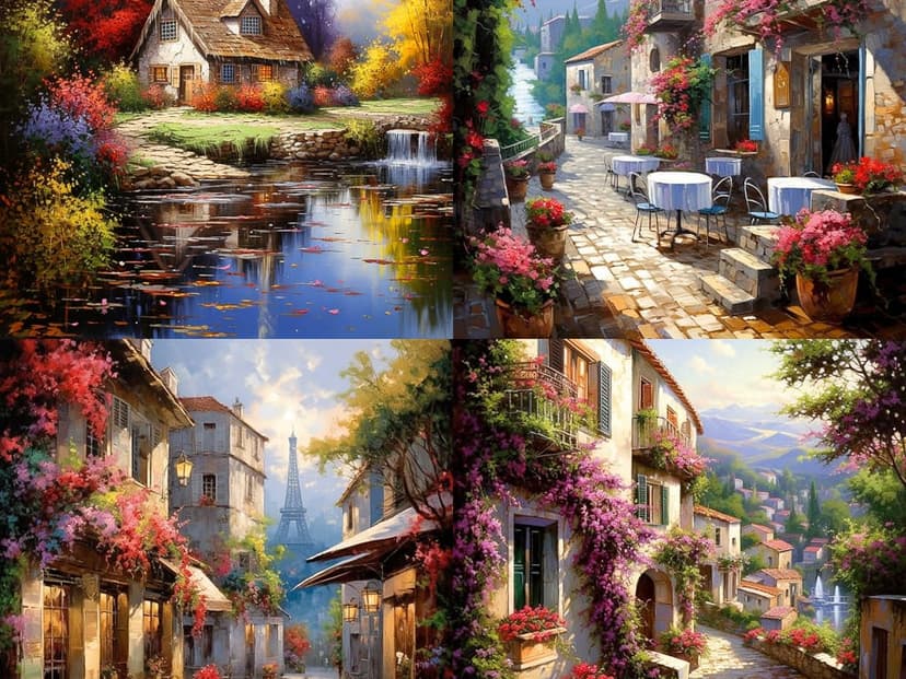 Impressionistic Landscape