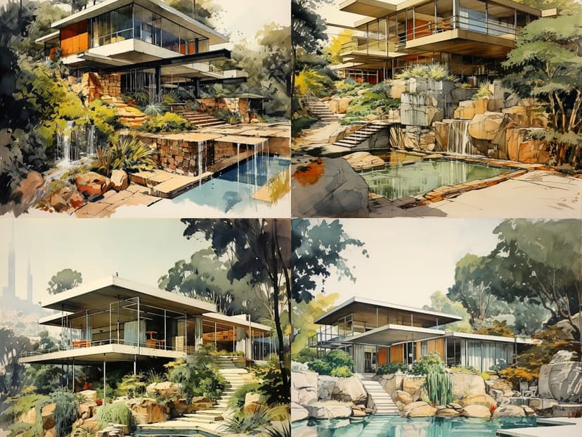 Architectural Watercolor
