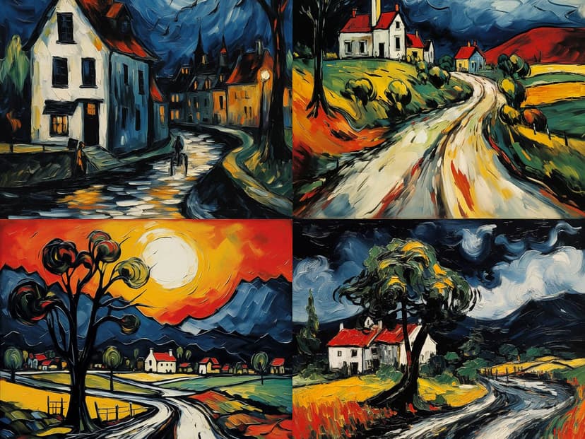Expressionist Landscape