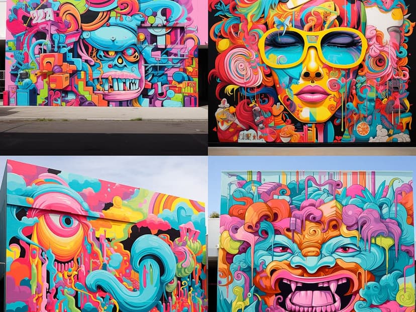 Psychedelic Street Art