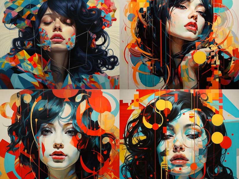 Geometric Pop Surrealism