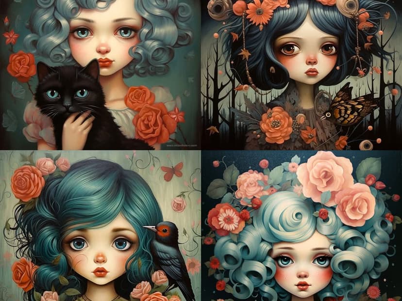 Whimsical Pop Surrealism