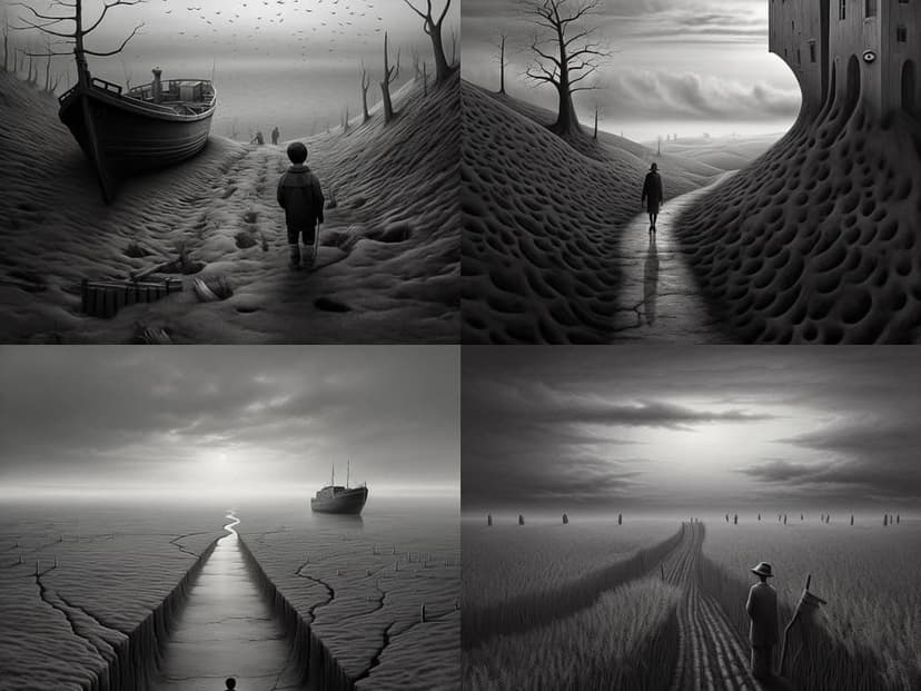 Surreal Monochrome