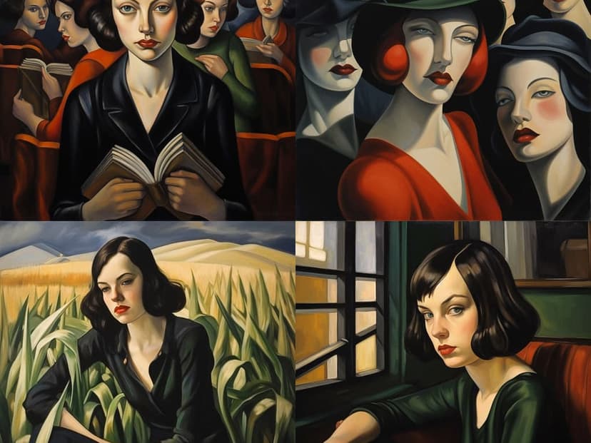 Art Deco Portraits