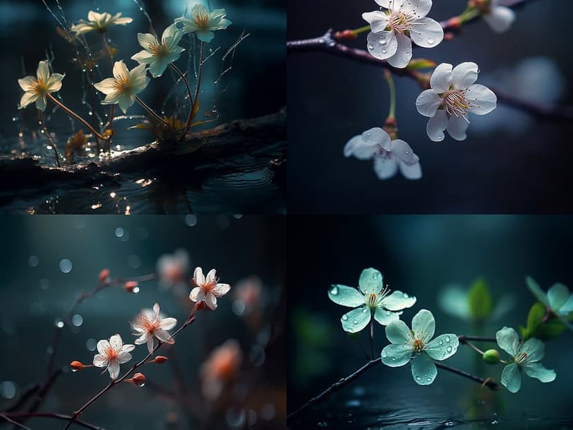 Moody Floral Photography