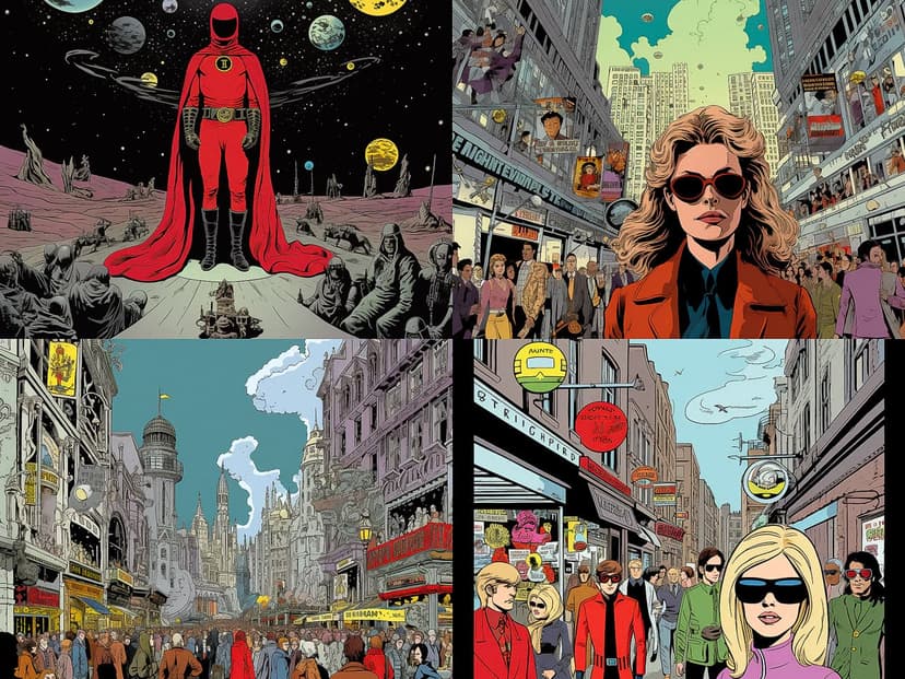 Retro Comic Style