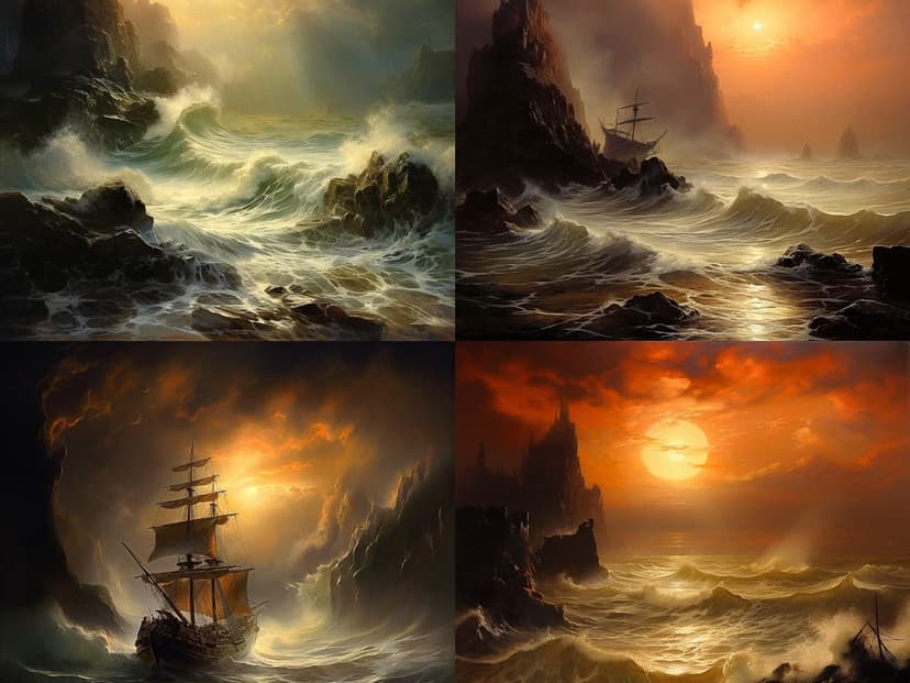 Dramatic Seascape
