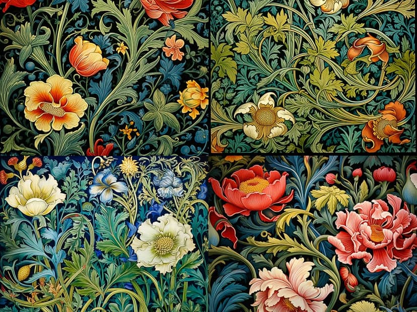 Arts and Crafts Floral