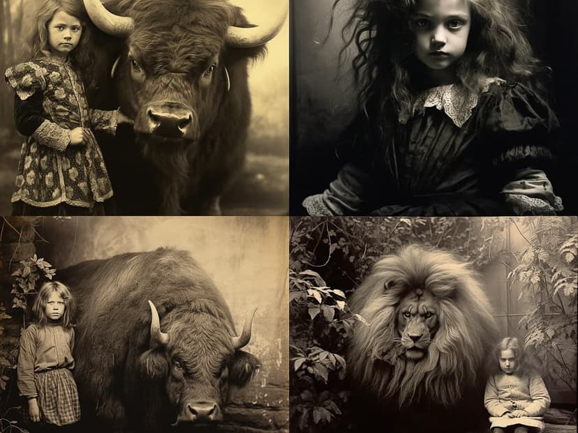 Vintage Sepia Portraits