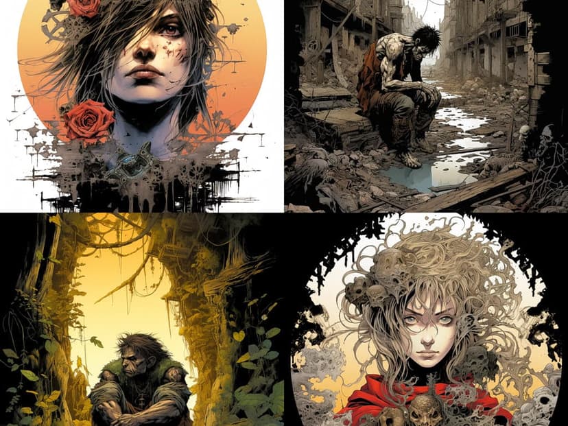 Surreal Graphic Novel