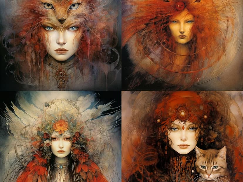 Mystical Ethereal Portraiture