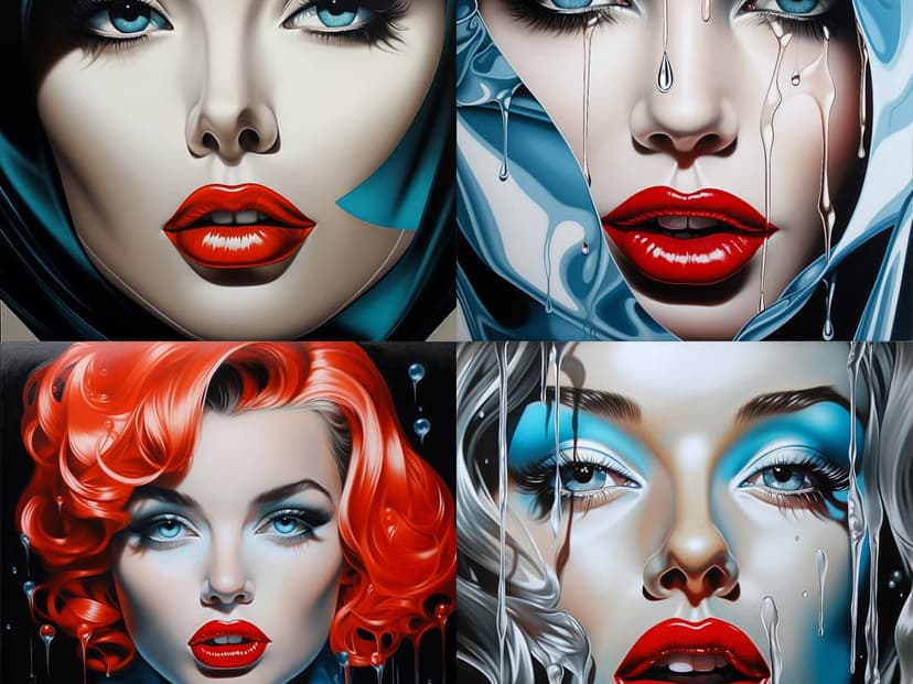 Hyperrealistic Pop Art