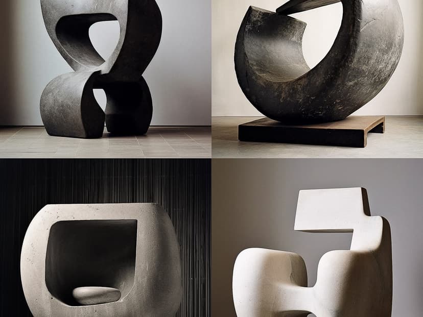 Modern Abstract Sculpture