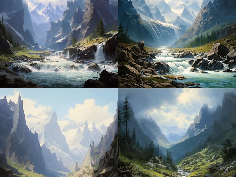 Idyllic Landscape Realism