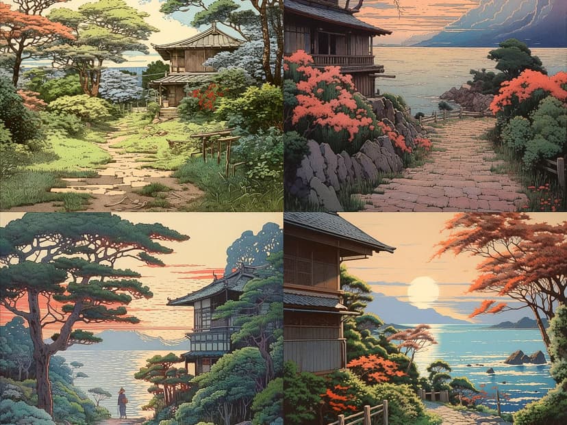 Ukiyo-e Inspired