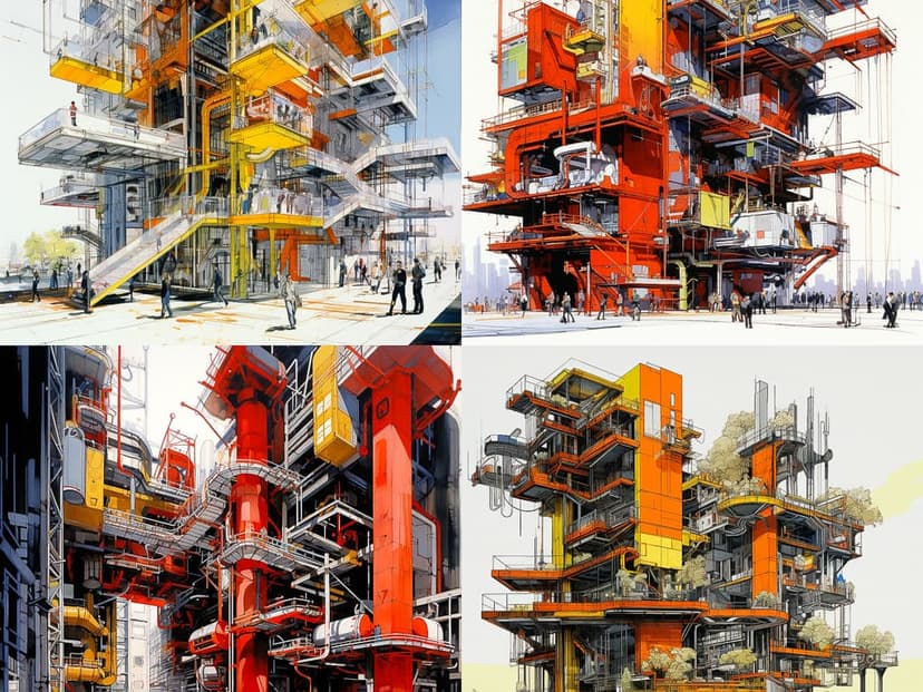 Futuristic Architectural Design