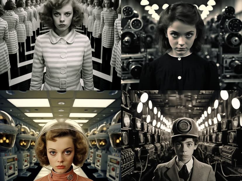Retro-futuristic Noir