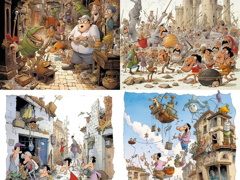 Whimsical Cartoon