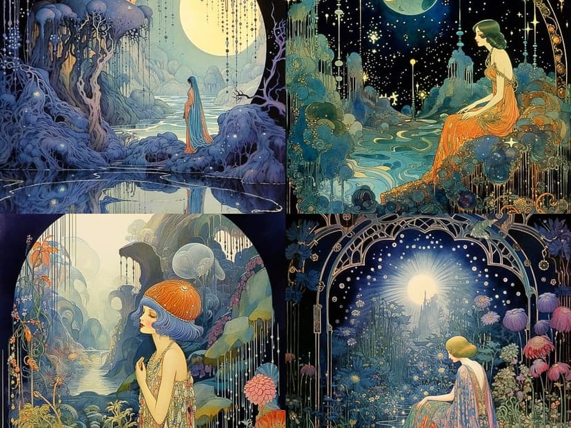 Art Nouveau Fantasy