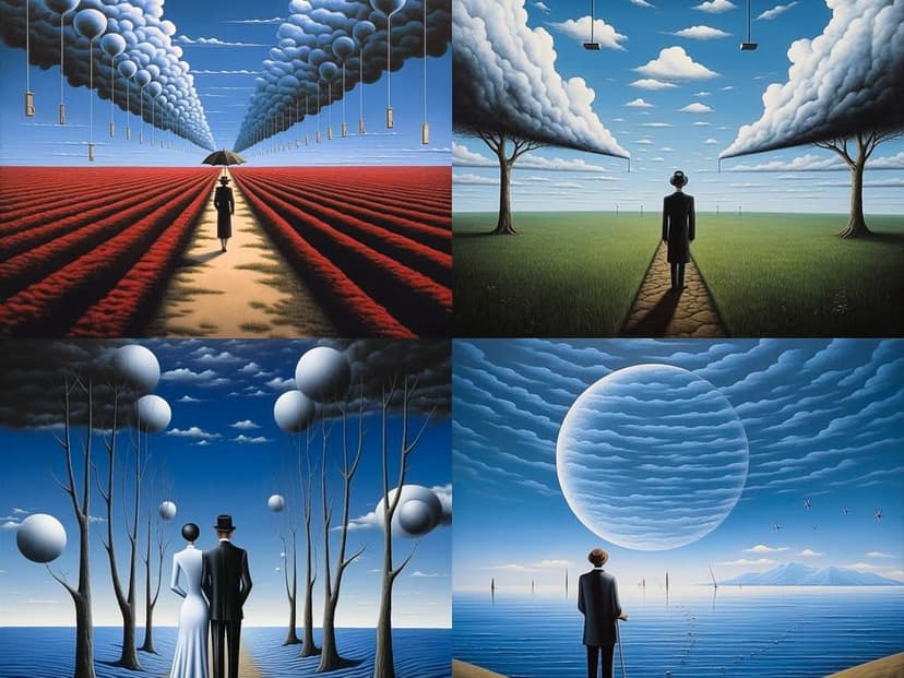 surrealist landscapes