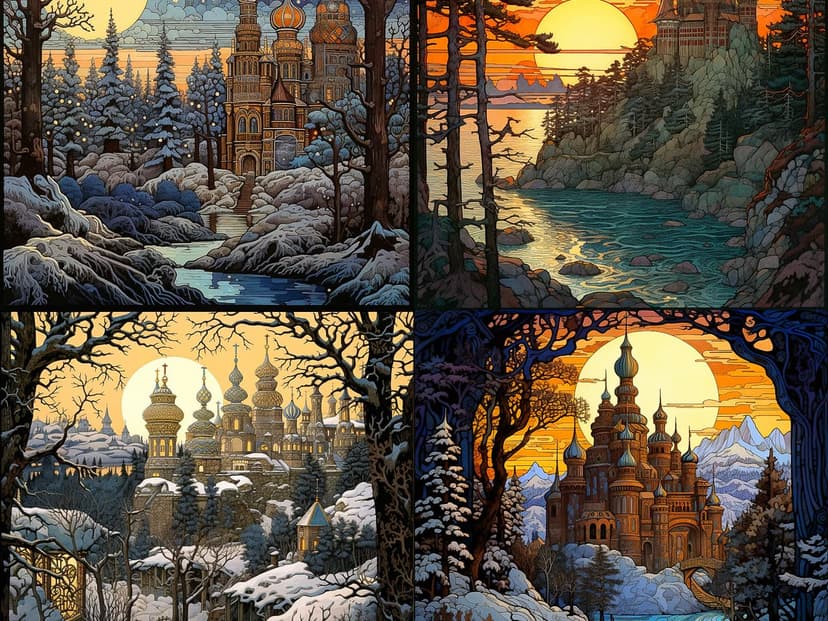 Art Nouveau Fantasy