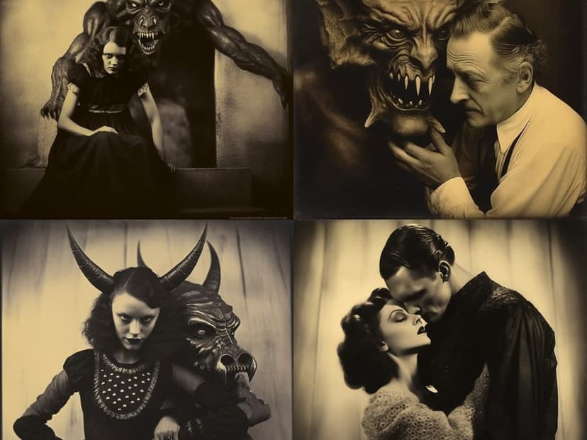 Vintage Horror Photography