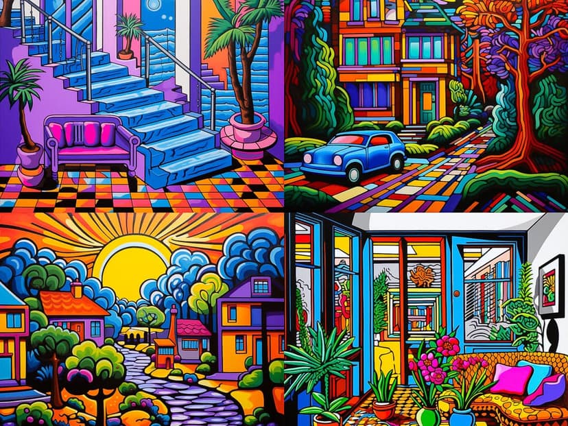 Vibrant Pop Art