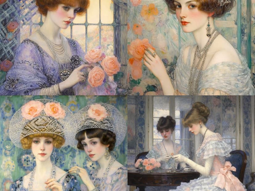 Art Nouveau Portraiture