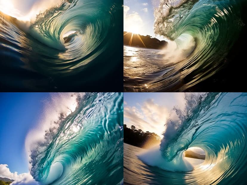 Dynamic Wave Photography