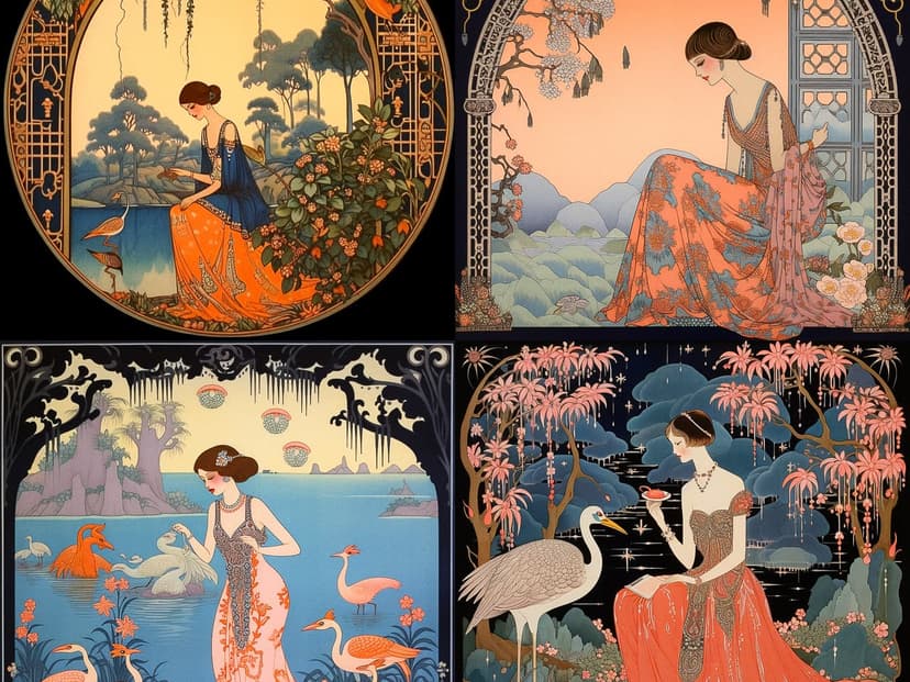 Art Nouveau Elegance