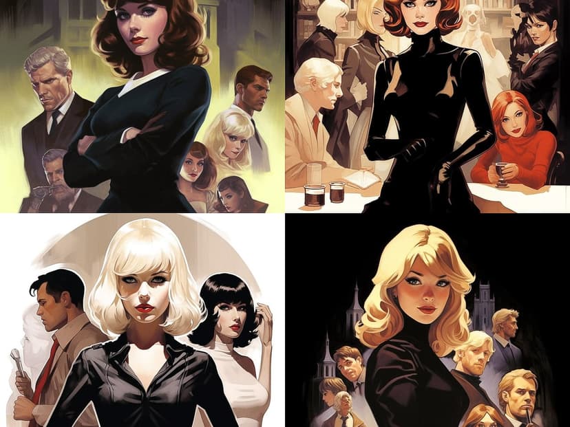 Retro Comic Noir