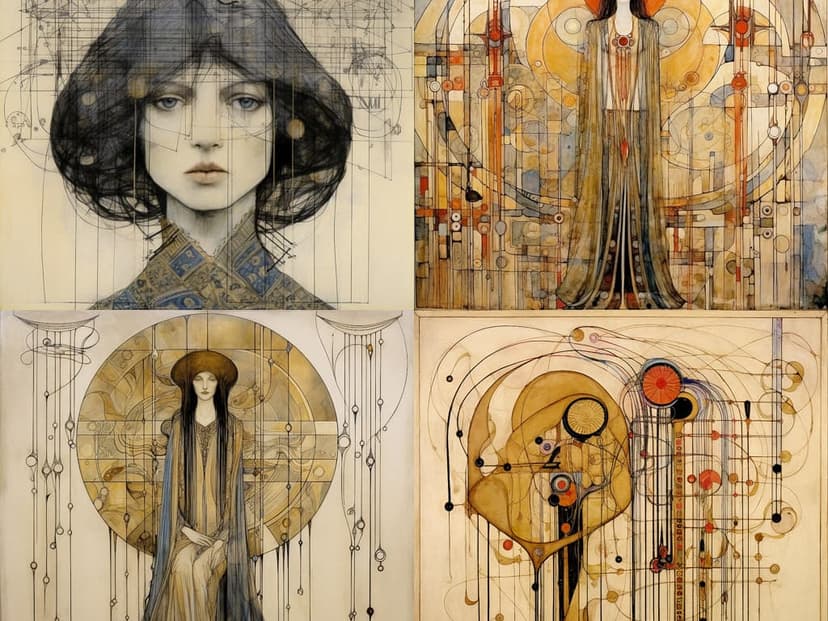 Art Nouveau Geometric