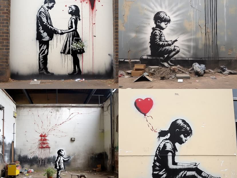 Stencil Street Art