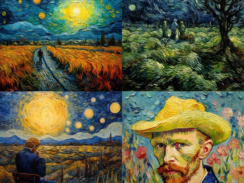 Impressionist Van Gogh Style