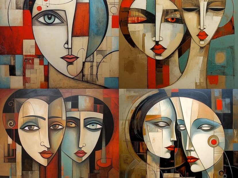 Cubist Portraits