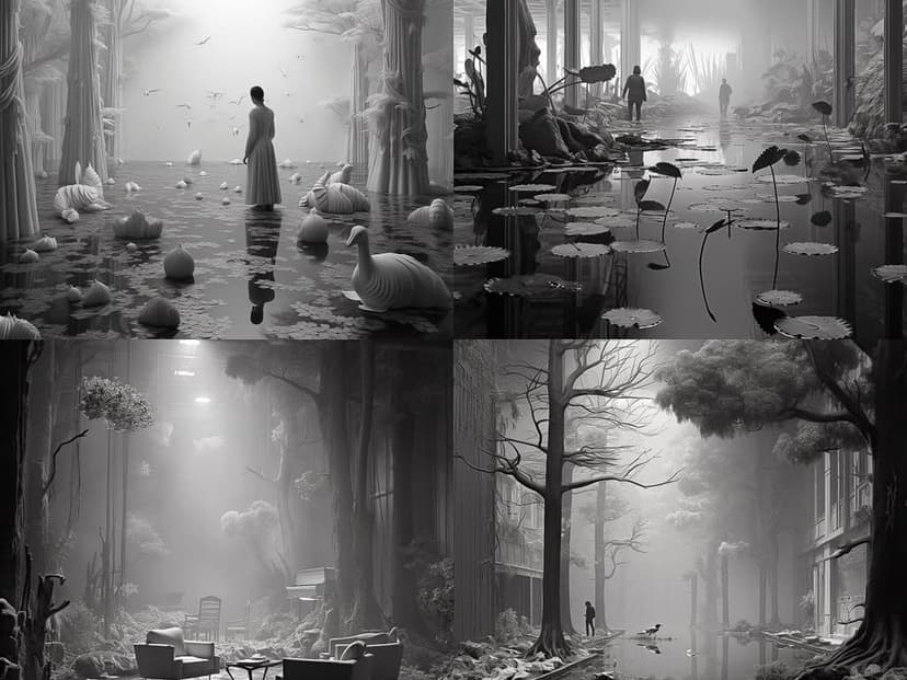 Monochromatic Surrealism