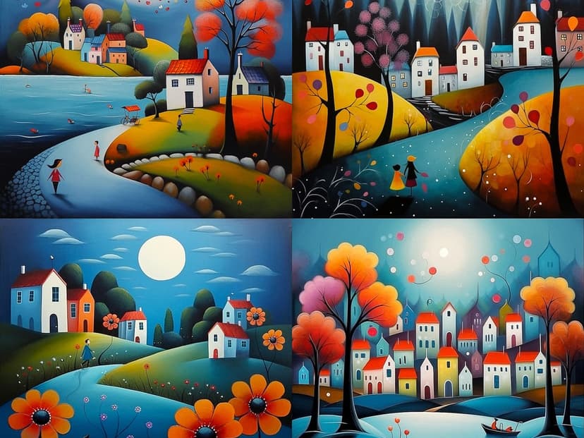 Whimsical Landscape