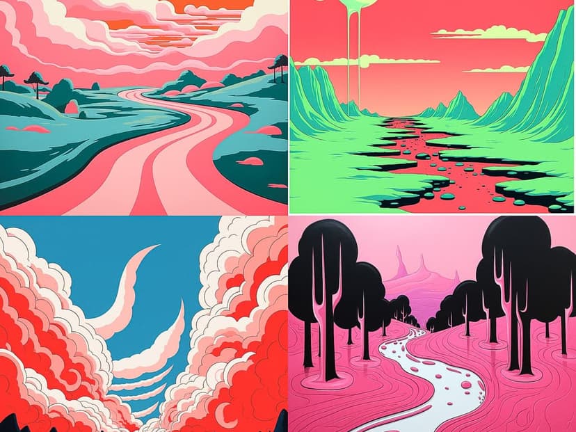 Psychedelic Pop Art