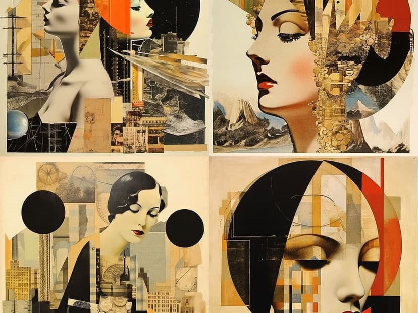 Art Deco Collage
