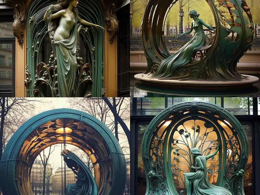Art Nouveau Sculpture