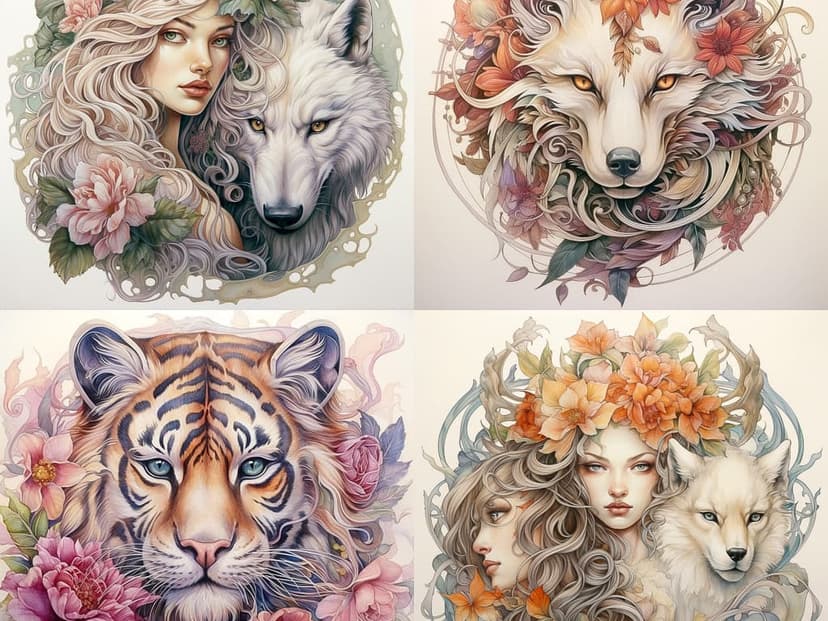 Fantasy Floral Fusion