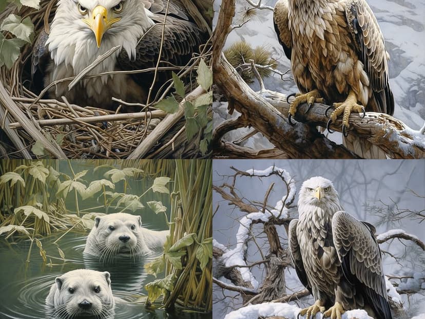 Realistic Wildlife Painting