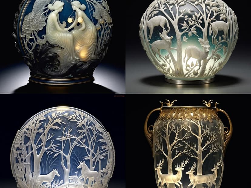 Art Nouveau Glasswork