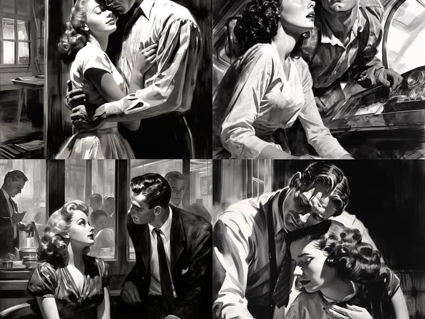 Film Noir Illustration
